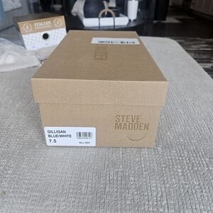 Steve Madden Gilligan Sneakers - Blue and White